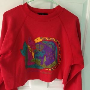 Vintage cropped sweatshirt